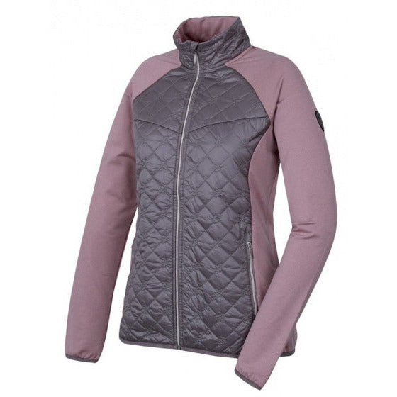 outdoorvest Elsa dames polyester roze grijs maat 38