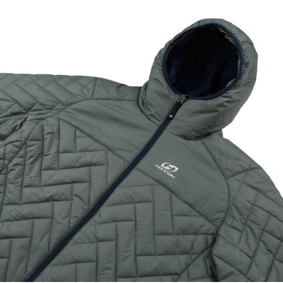 winterjas Tiago heren polyamide grijs maat S