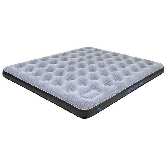High peak Luchtbed Comfort Plus King 2-persoons 200 cm grijs