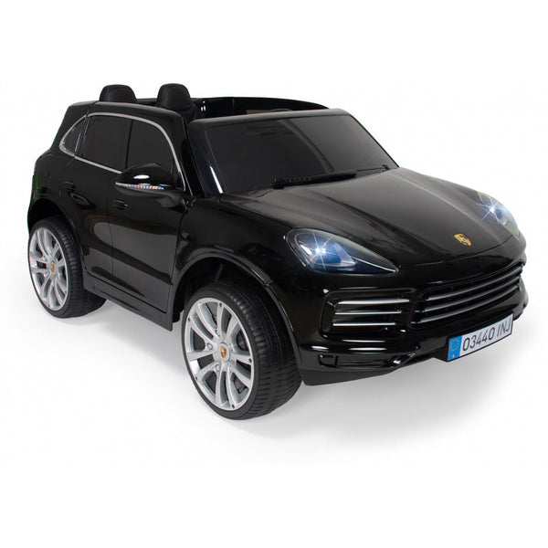 Injusa Porsche Cayenne S Elektrische Kinderauto 12V Zwart
