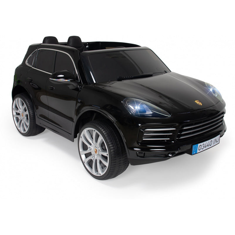 Porsche Cayenne S Elektrische Kinderauto 12V Zwart