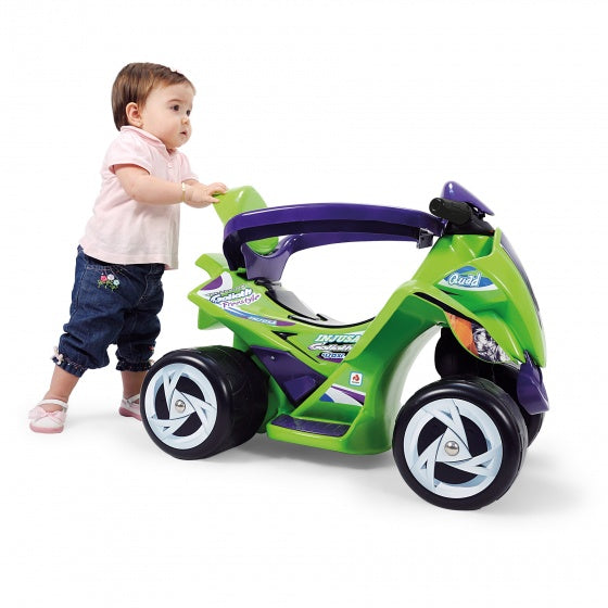 Goliath loopauto quad 98 cm groen paars