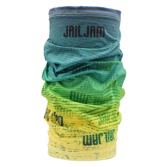 nekwarmer Tec Tube polyester elastaan ​​groen maat one-size