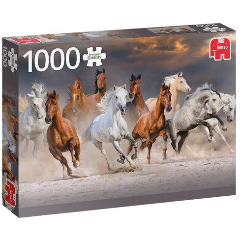 puzzle Chevaux du désert 1000 pièces