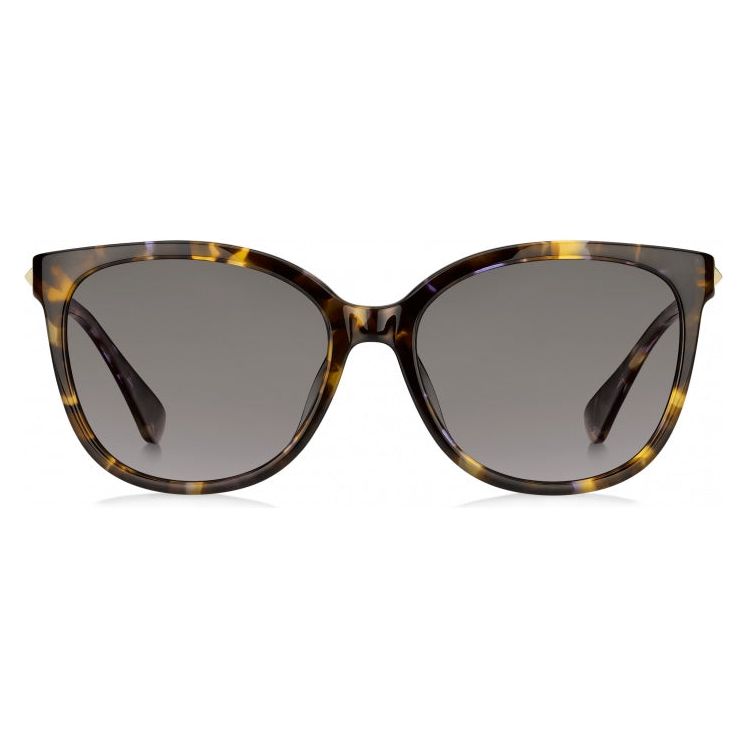 zonnebril Britton dames gepolariseerd havana blauw goud