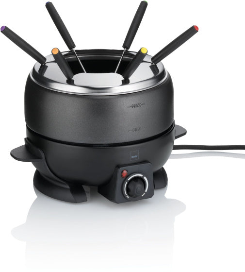 Simplon elektrische fondueset 6 personen 1,7L zwart