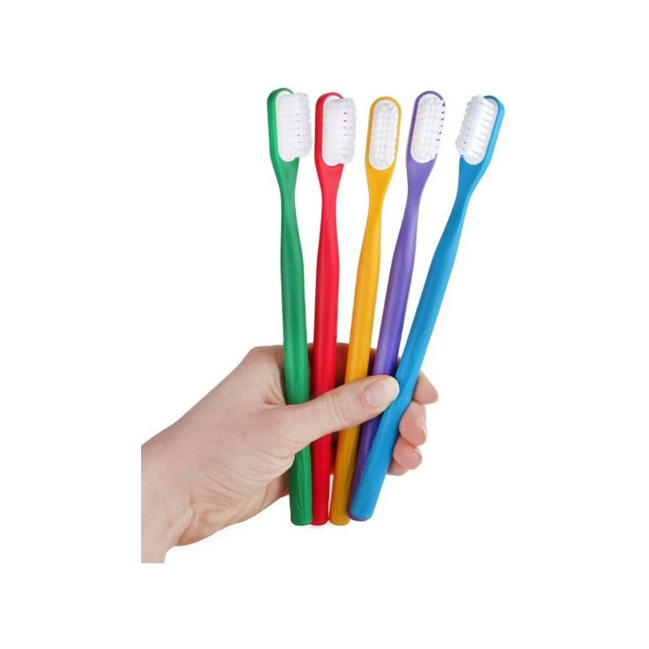 Lamazuna Tandenborstel Rood Zacht verwisselbare kop