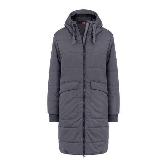 Life line Howitt Fake Down Parka dames grijs maat M