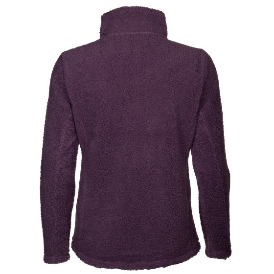 Lorne Sherpa Fleecejas dames paars maat XL