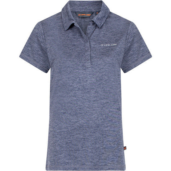 Life line Pamela polo dames blauw maat 42