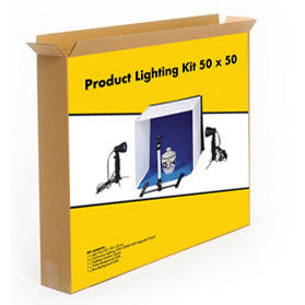 Linkstar Opnamebox Set PBK-50 50x50 Opvouwbaar + 2x50W Lampen