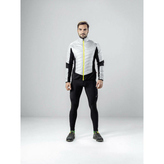 hybride jack PL60 heren polyester zilvergrijs zwart mt 46