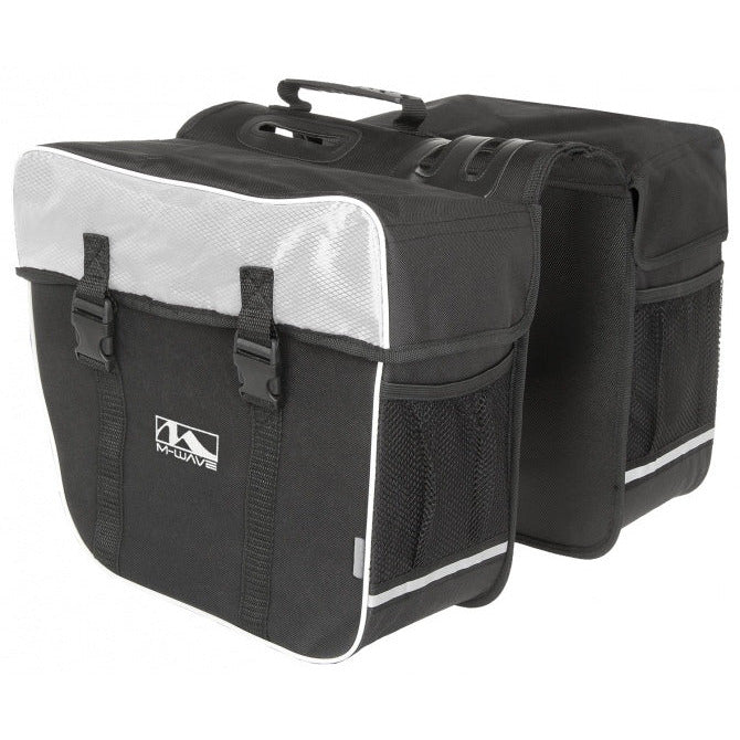 sacoche double Amsterdam 30L blanc