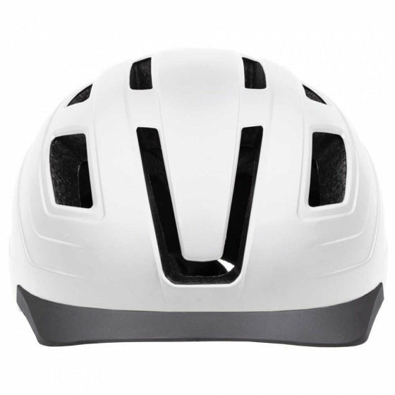 Casque urbain M-wave avec lumière taille l 59-61 cm blanc mat