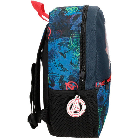Marvel On The Warpath rugzak junior donkerblauw