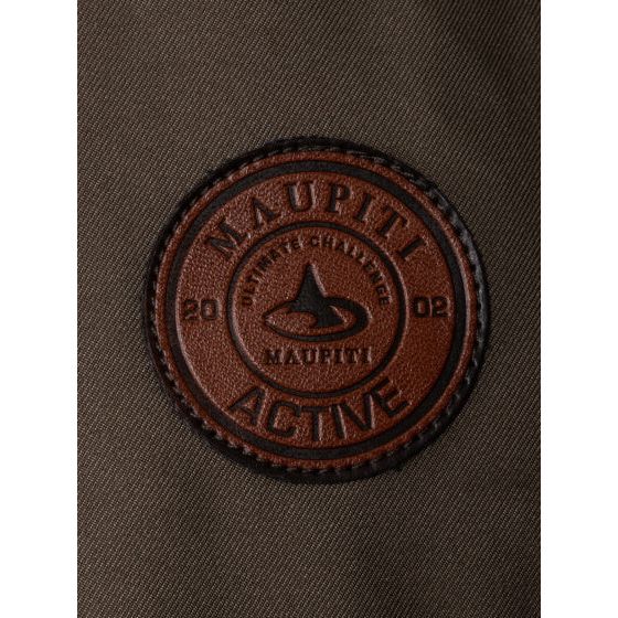 Marck II padded winterjas heren grijsbruin maat M