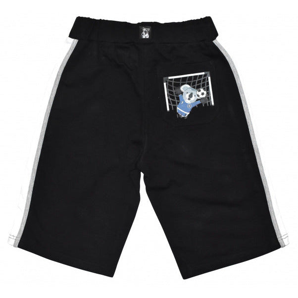 short Catcher boys coton noir taille 152