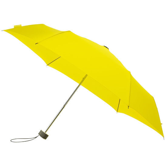 parapluie ouverture manuelle 90 cm polyester jaune