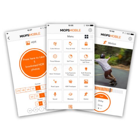 Miops mobiele dongle voor ios en android