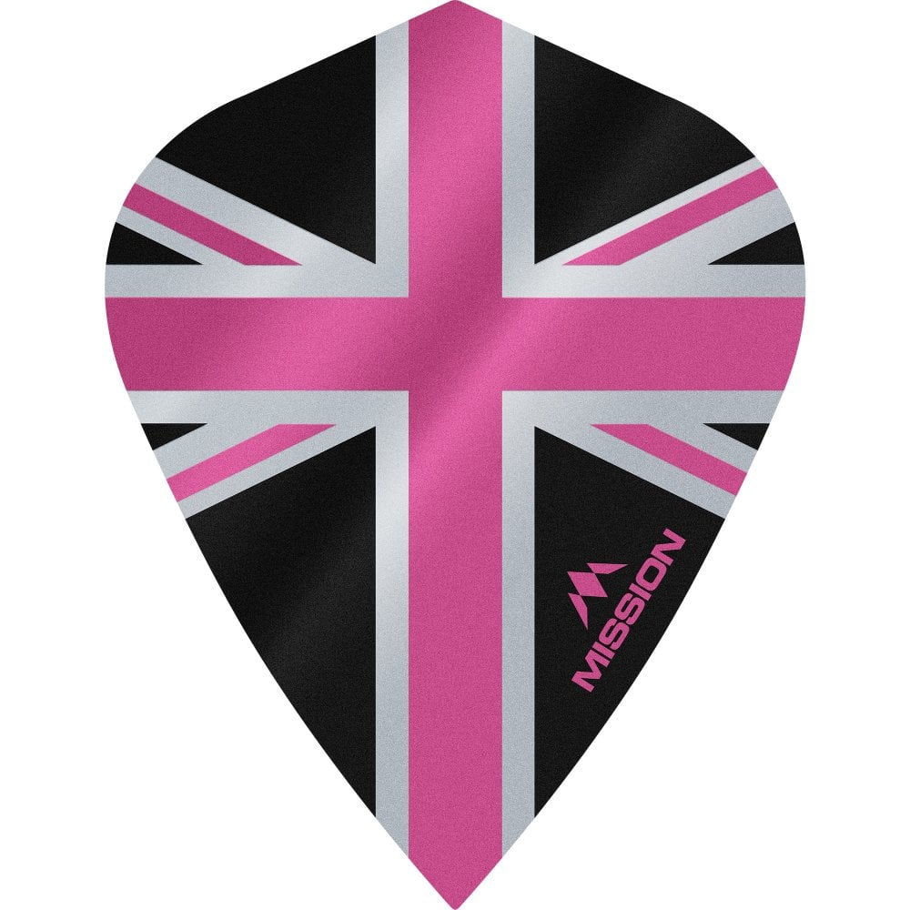 Mission Alliance Kite Black - Pink