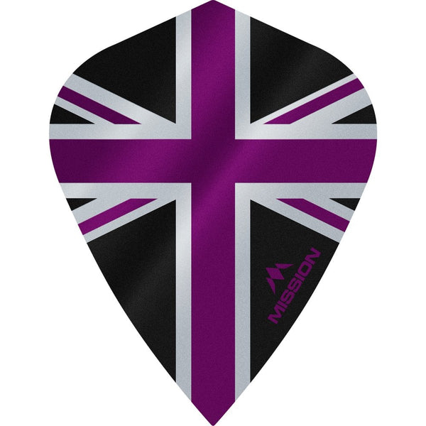 Mission Alliance Kite Black - Purple