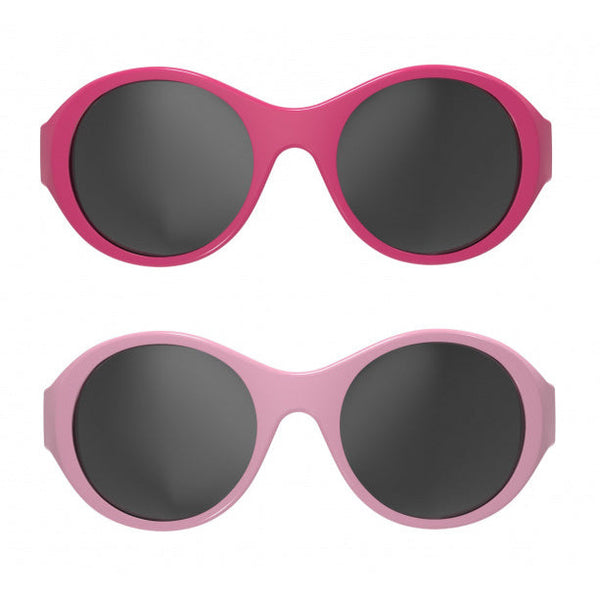 Click Change kinderzonnebril 0-2 jaar roze 2 stuks
