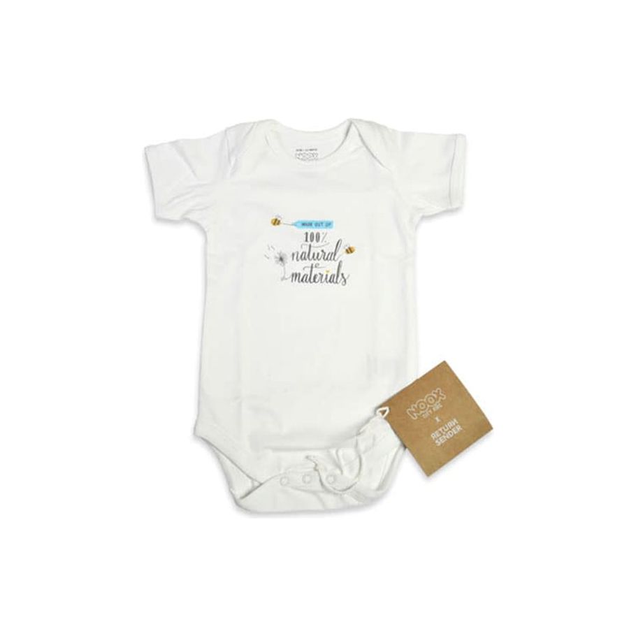 NOOX City Kids Romper Natuurlijke materialen 100% eerlijk