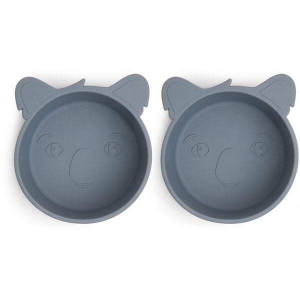 Nuuroo Nuuroo Alex siliconen diep bord 2-pack Koala