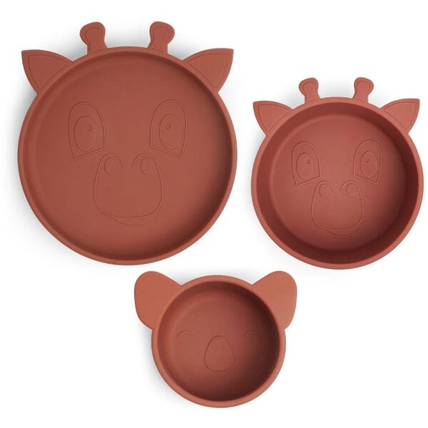 Nuuroo Nuuroo Benni siliconen dinerset 3-pack