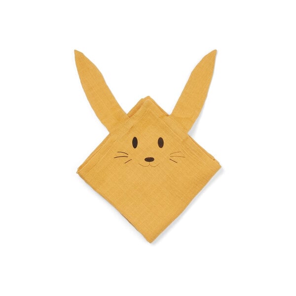 Nuuroo Nuuroo Bjørk knuffeldoekje Konijn 2-pack
