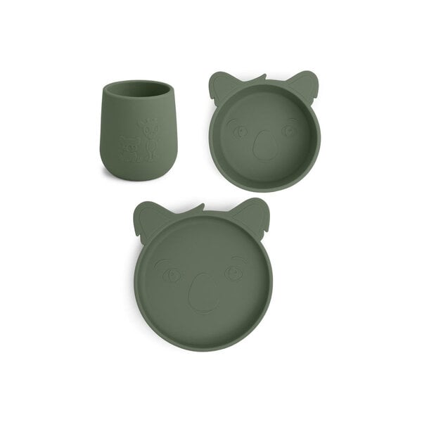Nuuroo Nuuroo Judi siliconen dinerset 3-pack Koala