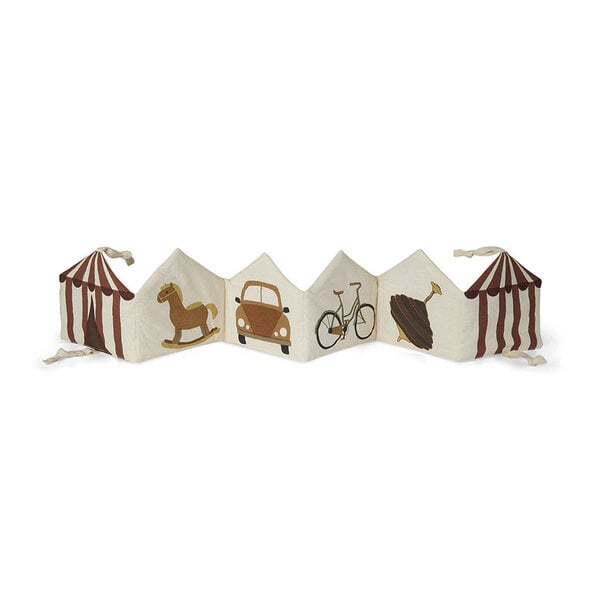 Nuuroo Nuuroo Kit stoffenboek-Creme Circus