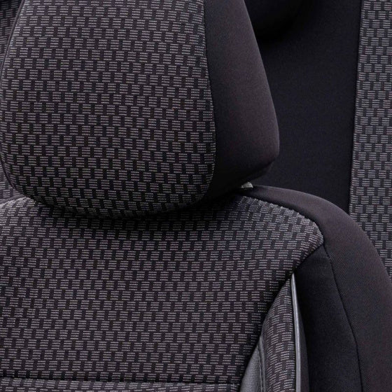 jeu de housses de siège SelectedFit Sports 2 mm noir 11 pièces