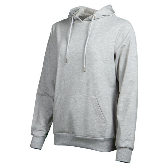 Sweat Hoody Katoen Dames Grijs Maat M