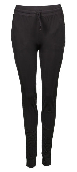 Trainingsbroek manchet dames zwart maat M