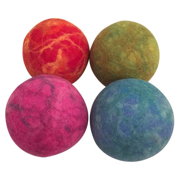 Papoose Toys Papoose Toys Balls Marbled 10cm 4