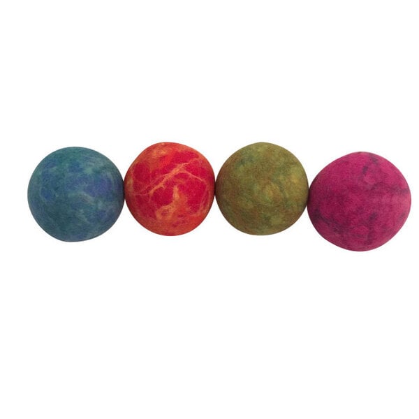 Papoose Toys Papoose Toys Balls Marbled 13cm 4
