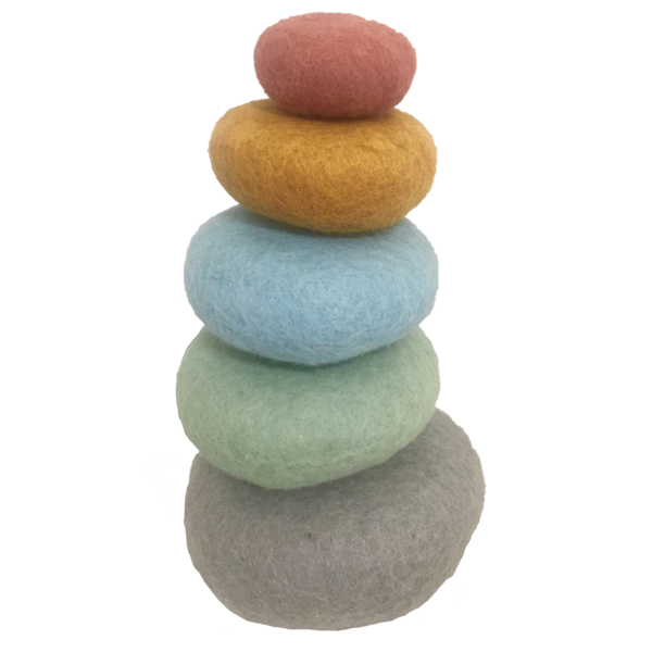 Papoose Toys Papoose Toys Aarde Stapelset 5-delig