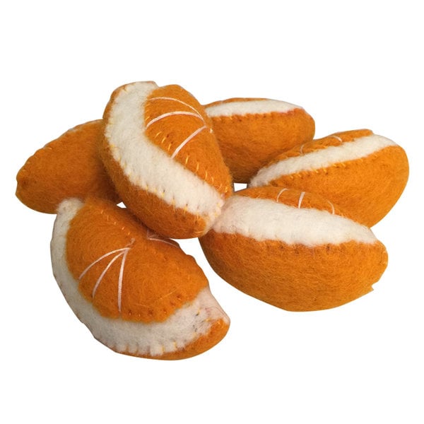 Papoose Toys Papoose Toys Fruit Oranje 6st