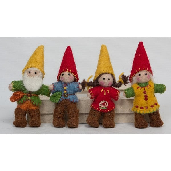 Papoose Toys Papoose Toys Kabouterfamilie 4st