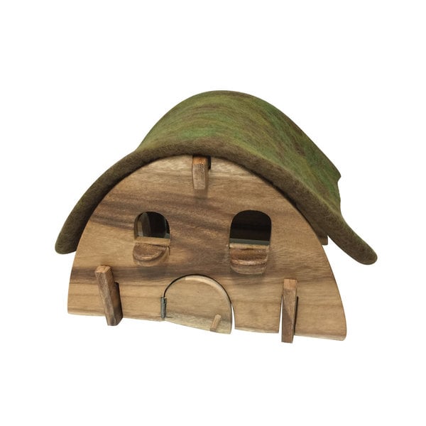 Papoose Toys Papoose Toys Kabouterhuis + Viltdak