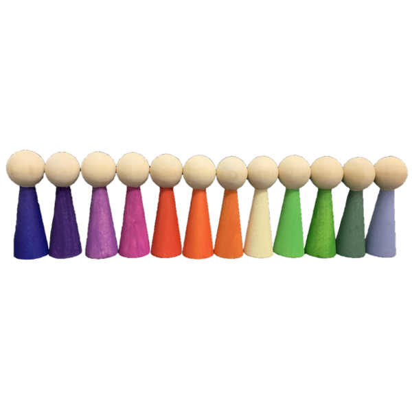 Papoose Toys Papoose Toys Goethe Mensen 12 stuks