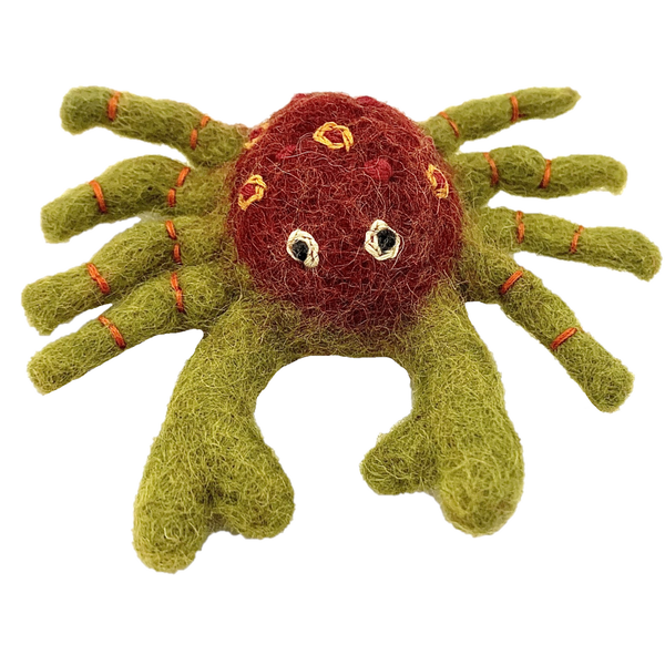 Papoose Toys Papoose Toys Groene Krab 3-delig