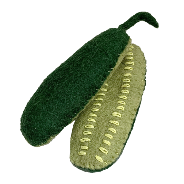 Papoose Toys Papoose Toys Halve Komkommerschijfjes 4 stuks