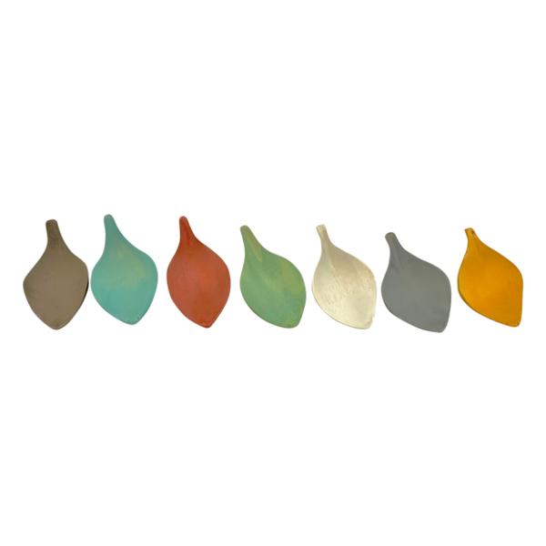 Papoose Toys Papoose Toys Mini Earth Leaf Bowls 7-delig