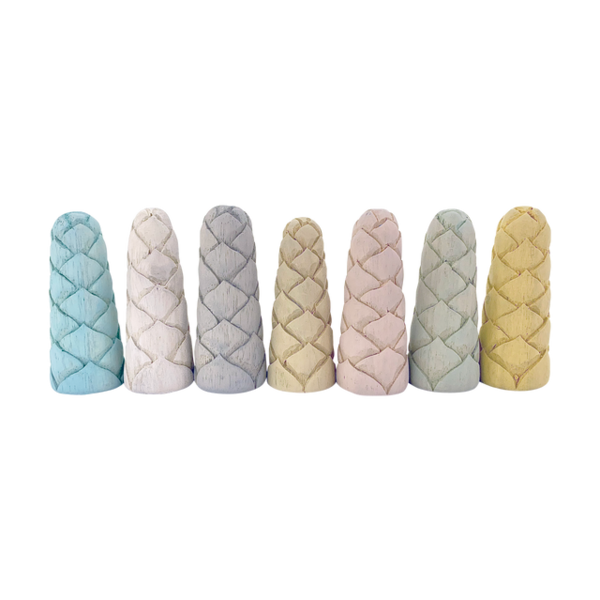 Papoose Toys Papoose Toys Mini Pastel Bloemknoppen S 7st