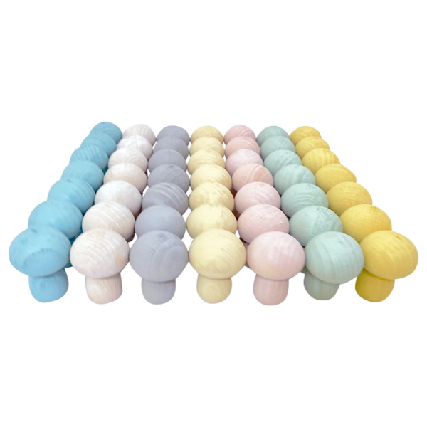 Papoose Toys Papoose Toys Mini Pastel Paddestoel 49st