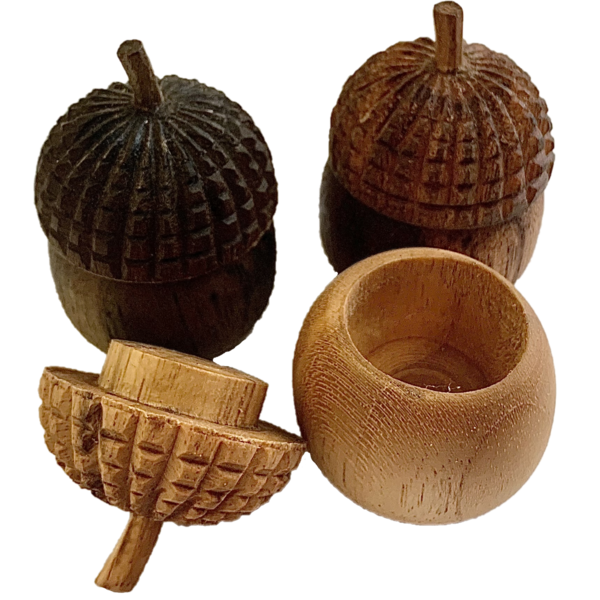 Papoose Toys Papoose Toys Mini WW Eikelpotjes 6st