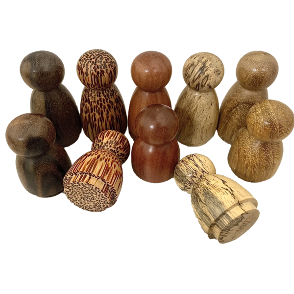 Papoose Toys Papoose Toys Mini WW Forest Folk 10st