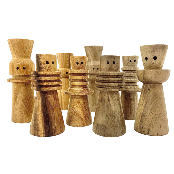 Papoose Toys Papoose Toys Mini WW Native Families 8-delig